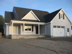 White home by Kucel Contractors in Gloversville, NY