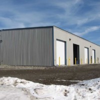 Exterior of commercial warehouse by Kucel Contractors