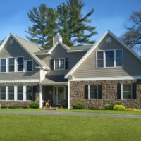 Custom colonial home in Saratoga Springs by Kucel Contractors