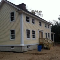 Exterior side of residential home